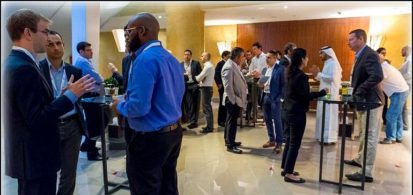 GCF members chatting at coffee break.jpg